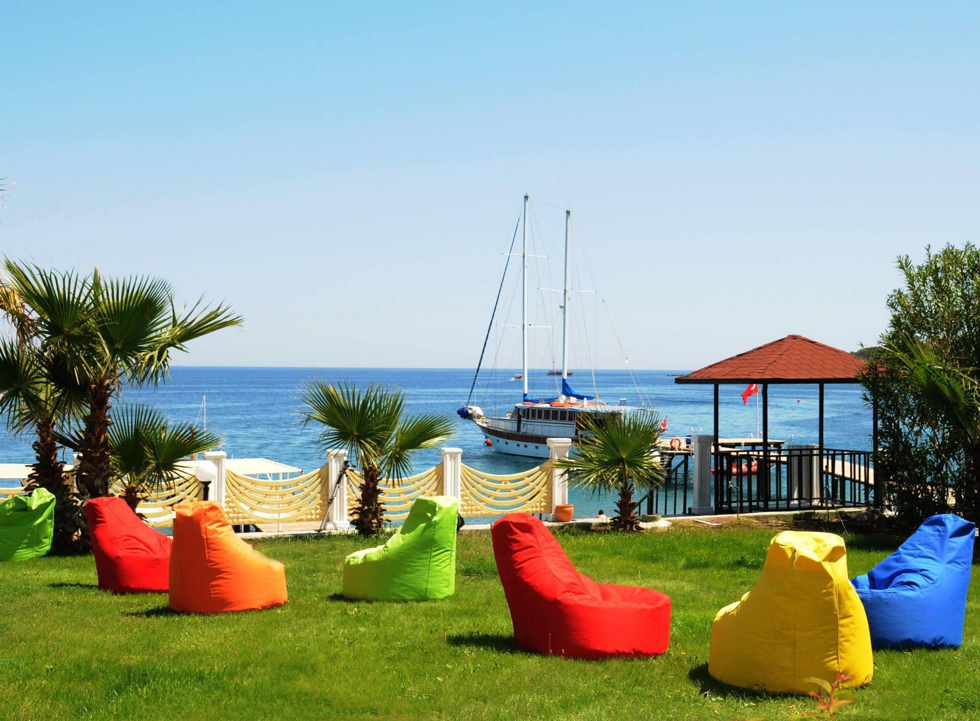 Club Akman Beach Çamyuva Exterior foto